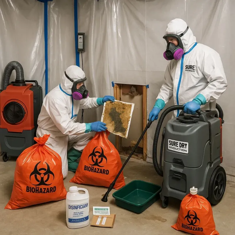 Contaminated Water Handling Protocols process in Woodlyn, PA